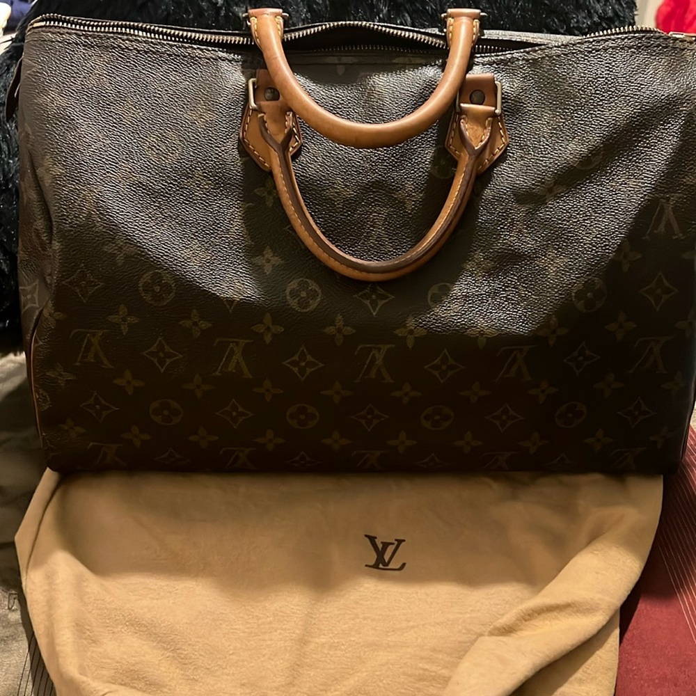 Louis Vuitton Monogram Brown Travel Bag